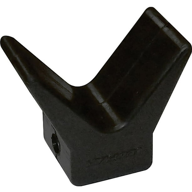 Black attwood 11201-1 Trailer Boat Rubber Bow 3x3 Y-Stop